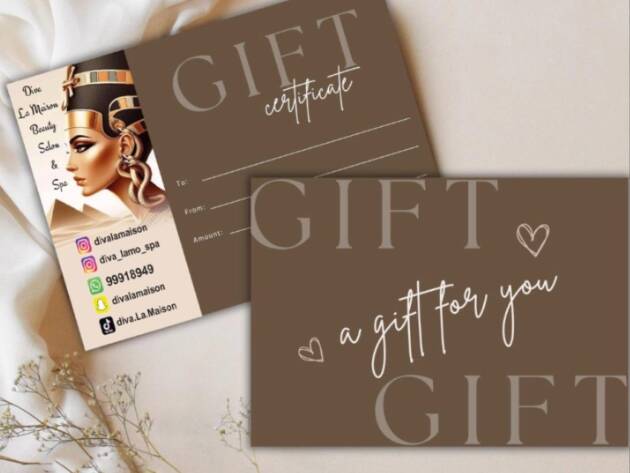 Diva La Maison Gift Card Choose Your Amount!